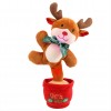 Sing Dancing Mimicry Christmas Elk Doll  Accompanying Birthday Toy Gift For Baby